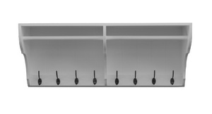 white furniture,white clothes hanger